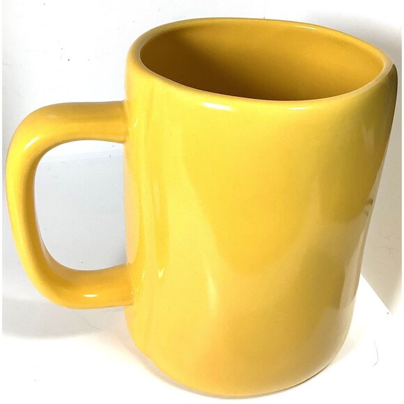 Coffee Mug Rae Dunn "Hello Sunshine" Yellow 18 Ounces 5” Tall 3” Wide - Picture 4 of 8